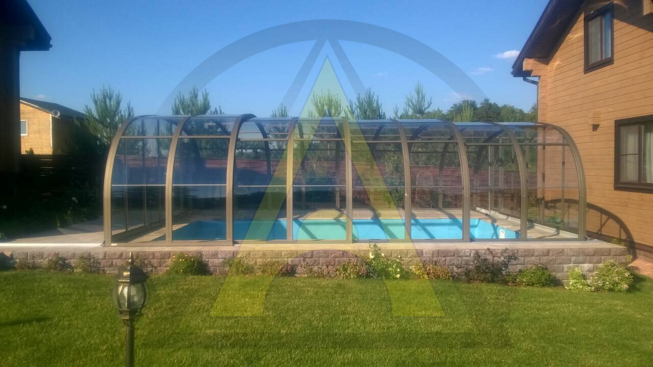 Высокий павильон для бассейна ALUTEN a-03