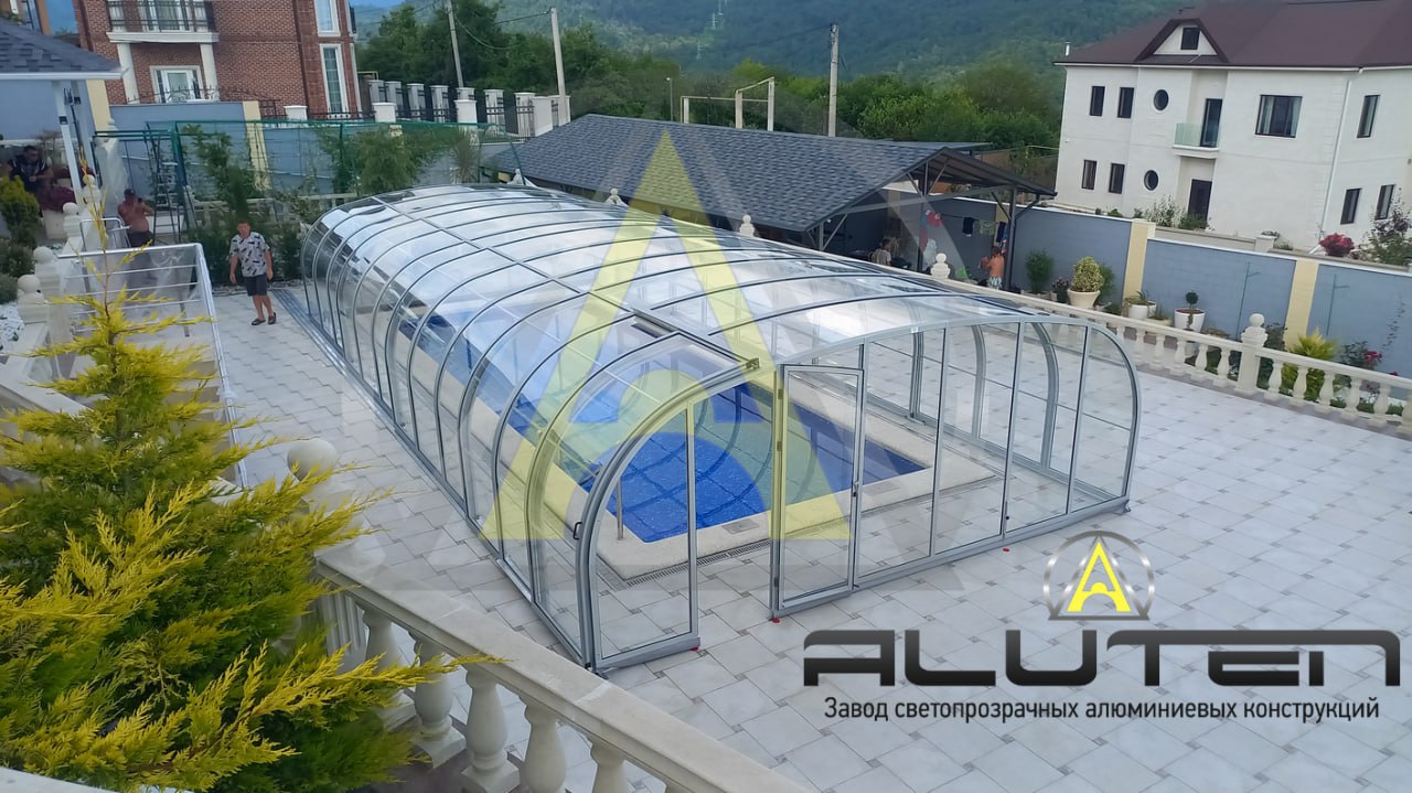 Высокий павильон для бассейна ALUTEN a-03